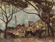 Paul Cezanne The Sea at L Estaque oil